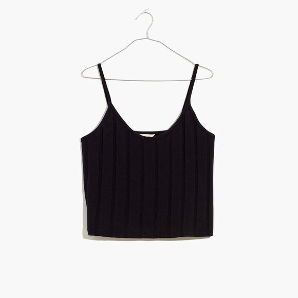 Madewell Ribbed Sweater-Knit Cami Top, Size X-Small - Picture 2 of 10